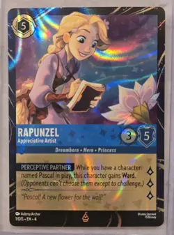 Disney Lorcana Magical Places Epcot 2026 Rapunzel & Donald Duck Promo Card - Image 2