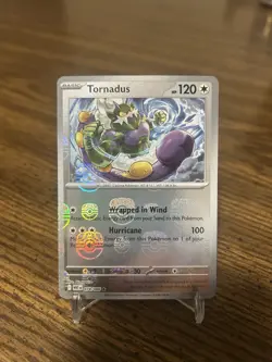 Pokemon Tornadus SV: White Flare Rare Holo Master Ball Card 078/086 English TCG - Image 1