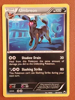 Umbreon Dark Explorers 60/108 Uncommon Card Regular/Non-Holo NM Pokemon TCG - Image 1