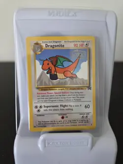 Pokemon TCG Dragonite Black Star Promo Card 1999 Pokemon: The First Movie - Image 1