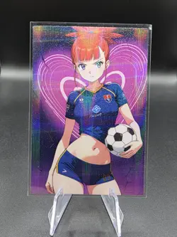 Rika Nonaka Holographic Anime Collectible Trading Card - Image 1