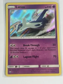 Latios 41/73 NM Near Mint Legends Holofoil Rare Holo Pokemon Card - Image 1