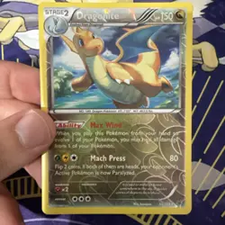 Pokemon Card Lot Of 4 Reverse Holos Roaring Skies (Dragonite, Deoxys, Jirachi) - Image 2