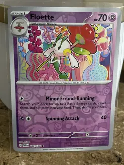 Pokemon Card - Floette - Reverse Holo (87/167 - Twilight Masquerade) - Image 1