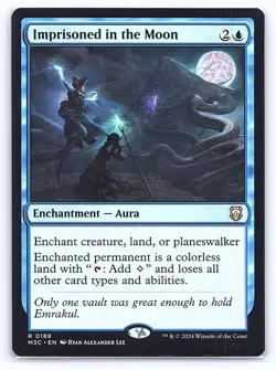 Imprisoned in the Moon 188 Commander: Modern Horizons 3 Magic: The Gathering LP - Image 1