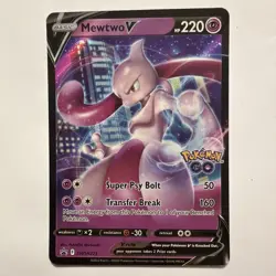 🌌 Pokemon TCG - Mewtwo V SWSH223 - Sword & Shield Promo (Holo) 🌌 - Image 1