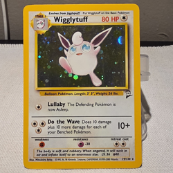 Wizards of the Coast Wigglytuff 19/130 Jungle Holo Rare 2000 EN 80HP - Image 1