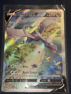 Aerodactyl V 180/196 (Alternate full art) Lost Origin - Image 1