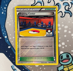 Training Center 102/111 Pokemon League Promo Crosshatch Holo XY Pokemon Card NM - Image 1