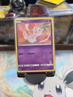 Pokemon TCG - Mew - 32/68 (Mewtwo Stamped) 032/068 LP Promo Battle Academy - Image 1