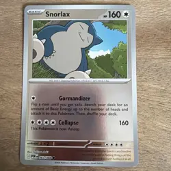 Snorlax 63/88 REVERSE HOLO Pokemon: Perfect Order Near Mint - Image 1