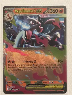 1x Mega Charizard X ex - MEP029 - MEP Black Star Promos NM-Mint Pokemon ME - Meg - Image 1