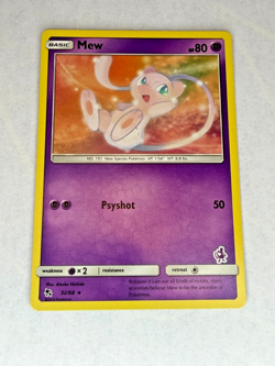 Pokemon TCG NM Mew - (Mewtwo Stamped) 032/068 Battle Academy Regular 2019 - Image 2