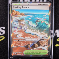 Surfing Beach 114/086 ME04: Chaos Rising NM Pokemon TCG Ultra Rare - Image 1