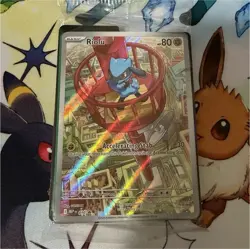 Pokemon Riolu 010 Me Mega Evolution Promo Full Art Holo 80 HP EN SEALED - Image 1