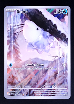 Pokemon TCG Snom Scarlet & Violet Temporal Forces 168/162 - Image 1