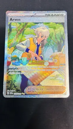 The Pokemon Company Pokemon TCG Arven Full Art Holo SIR 249/198 SV01 English - Image 1