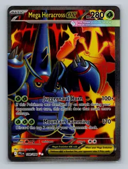 Pokemon ME02: Phantasmal Flames #108/094 Mega Heracross ex - Image 1