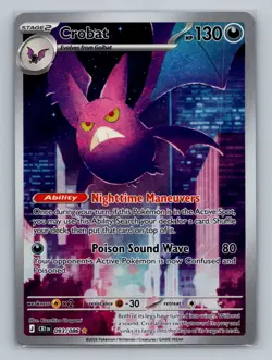 Pokemon ME04: Chaos Rising #093/086 Crobat - Image 1