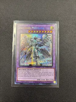 Yugioh! Invoked Mechaba MP24-EN059 Prismatic Secret Rare 1st Edition NM A6 - Image 1