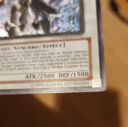 (LP) Konami Yu-Gi-Oh! Blackwing Armor Master CRMS-EN041 Ultimate Rare Foil - Image 4