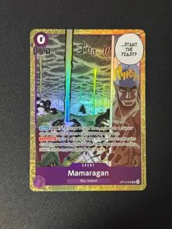 One Piece TCG Mamaragan OP-15-EB04 SR English Foil NM! - Image 1