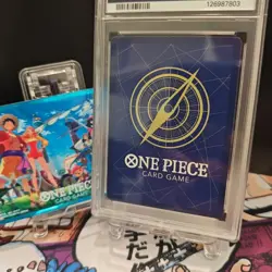 PSA 10 Luffy OP13-118 Manga Alt Art Carrying on His Will ONE PIECE Card Japanese - Image 3