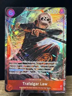 Trafalgar Law - PRB02-002 (Alternate Art) English/Near Mint One Piece TCG - Image 1