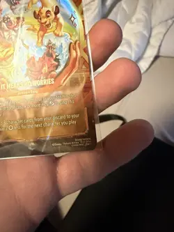 It Means No Worries Enchanted Card 208/204 Reign of Jafar Lorcana TCG - Image 5