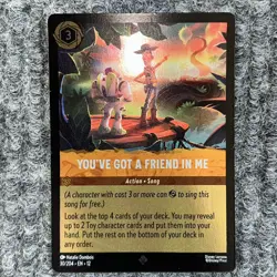 Disney Lorcana Wilds Unknown You've Got a Friend in Me 30/204 Foil NM - Image 2