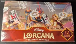 Disney Lorcana Reign of Jafar Booster Box. 24 Packs New Sealed - Image 1