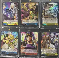 Weiss Schwarz JoJo Lot Of 6 Stardust Crusaders/Stone Ocean JJR All mint! - Image 1