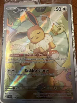 Eevee Promo #173 Prismatic Evolutions Sv: Scarlet & Violet Pokemon Card Sealed! - Image 2