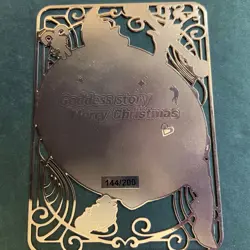 Goddess Story Gold METAL Card - Serial Number #144/200! Anime DMG **READ** - Image 5