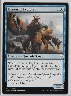MTG Homarid Explorer Dominaria (DOM) Common Magic Card #053/269 Unplayed - Image 2