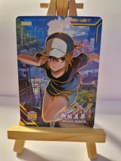 Misaka Mikoto | Mysterious Surprise UR-007 | Goddess Story Waifu Cards Anime - Image 1