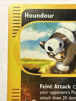 Houndour 087/147 Aquapolis Reverse Holo 2002 Pokemon TCG Vintage Card LP - Image 3