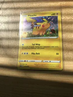 Pikachu General Mills Cereal 25th Anniversary Holo Promo Pokemon Card - NM/M - Image 1