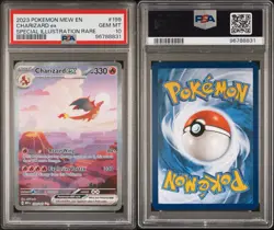 Pokemon TCG Charizard EX Scarlet & Violet 151 Card 199/165 PSA 10 - Image 3