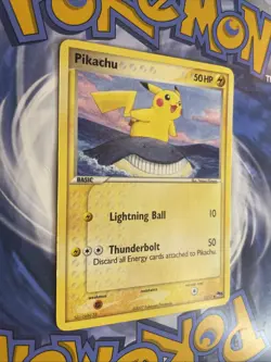 Pokemon Card TCG Pikachu POP Series 5 NON Holo 12/17 LP - Image 2