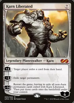 Karn Liberated - Foil Ultimate Masters NM MTG - Image 1