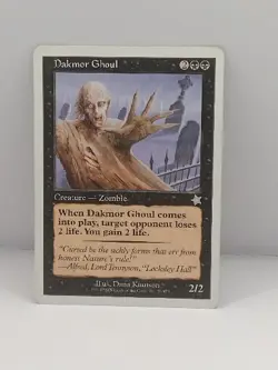 MTG Dakmor Ghoul Starter 1999 Near Mint Condition - Image 1