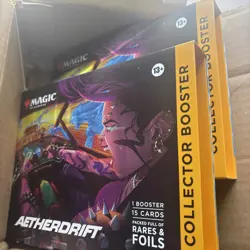 Magic The Gathering Aetherdrift Collector Booster New Sealed Lot Of 2 + 1 Pack - Image 3