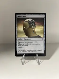 Skullclamp Commander: Bloomburrow Regular - Image 1