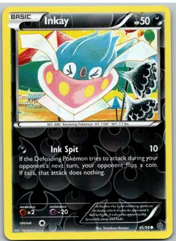 Inkay 45/98 Common Ancient Origins Pokemon Reverse Holo - Image 1