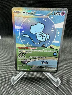Pokemon TCG Mew EX 232/091 Sv: Paldean Fates Bubble Mew Sir - Image 1