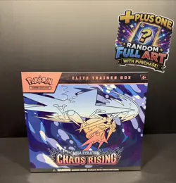 Pokemon TCG Mega Evolution Chaos Rising Elite Trainer Box - Image 1