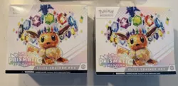 Pokemon TCG Scarlet & Violet Prismatic Evolution ETB - Lot of Two (2) - Sealed - Image 1