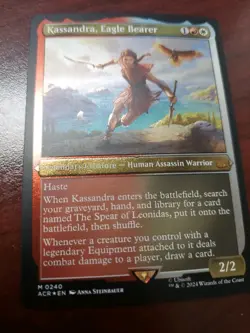 Kassandra, Eagle Bearer (Foil Etched) Universes Beyond: Assassin's Creed Foil - Image 1