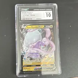 The Pokemon Company Hisuian Goodra V CGC 10 Lost Origin 135/196 Eng Holo 2022 - Image 1